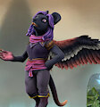 Winged rat queen (hero forge) by OfficalCherry