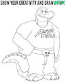 Brok Fanart by Kyle Foxdula