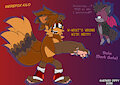 Werefox Kilo & Daia by ShepardDippy