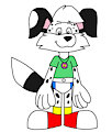 Nelson the Dog in Training Pants