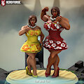 Teri & Tori in 3D by Luhyzi