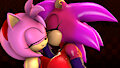 Amy and Sonia kissing by Aryentai