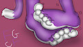 Maureen Cats Wiggly Toe Shot Revamp by TheRedSkunk