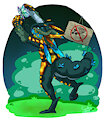 Crucible Sticker by Sugarnova