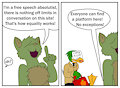 The Consequences Of Platforming Everyone by difl