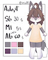 adopt fox (SOLD)