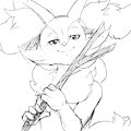 Sketch 339 - Braixen by WinickLim
