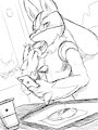 Sketch 326 - Lucario by WinickLim