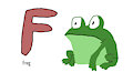 F - Frog Idea #1 Character: Frog (Oh Noah!)