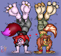 Hand Standin Galactic Gals