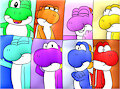 eight yoshis