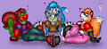 Interlocked Toe Party by TheRedSkunk