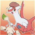 Painter Latias by HeshieokFasla