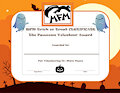 MFM Volunteer Certificate - 2022 by NightWolf714