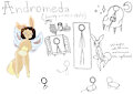 [2023] Andromeda {brainstorm: fursona ref sheet} by nanocom11