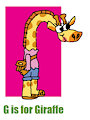 G is for Giraffe Parody 1 - Ingrid Giraffe