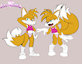 A couple of Stupid Sexy Tails drawings by PantyRanger