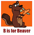 B is for Beaver Parody #1 - Beaver (Johnny Test) by BoatRocker22