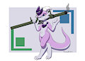 - The Problem-go-bye-bye stick - by FeeshyArtist