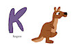 K - Kangaroo Idea #1 Character: Kangaroo (Oh Noah!)