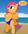 Scootaloo 009 Swimsuit WIP 2