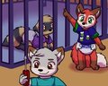 Locked up
