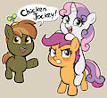 Chicken Jockey by HeshieokFasla