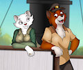 The Steamboat Cats by Folwilliar