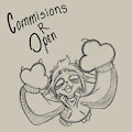 COMMISSIONS ARE OPEN MEOWWWW by AnSillyCat0