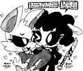 Cutiepie Rabie Baby and Baba Chops^w^ by KainswordShadowkan