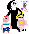 FA: Grim, Billy, and Mandy by PrincessTheWolf
