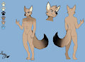 Ref sheet for Fenris by Fenris5