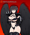 Commission. Raynare, Fallen Angel by DrakeRex