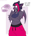 Bat glasses by NOTFierceDeityLynx