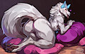 “On Pillow” By Lari.ros. by WolfSkoll