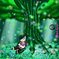 Sleep under the tree