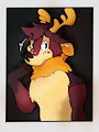 Gomi Deer Gift Art by zaverose