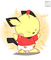 Thunderbolt Pichu -By Osito- by DanielMania123