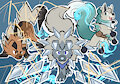 Rockruff Brigade Combo Attack! by RazorFiredog