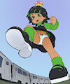 Vashiko's train stomp by AlloyRabbit