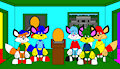 Alex and the Fox Boys See the Golden Egg in the Museum
