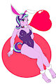 Bunny Glimmer by Sparityqueen