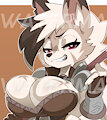 Viking Lycanrock - ADOPTABLE by negullust