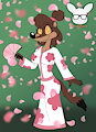 Cindy in a Kimono