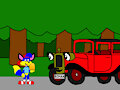 Alex the Fox Found a Golden Egg with Rohan the Red Car