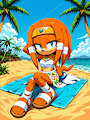 AI drawn Tikal by FurryFan1989