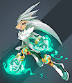 Silver the Hedgehog Design by Zummeng