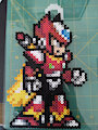 MegaMan X Zero Perler