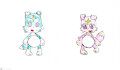 Coshito and Coshita trying out new diapers