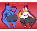 Commission. twerking Kitties